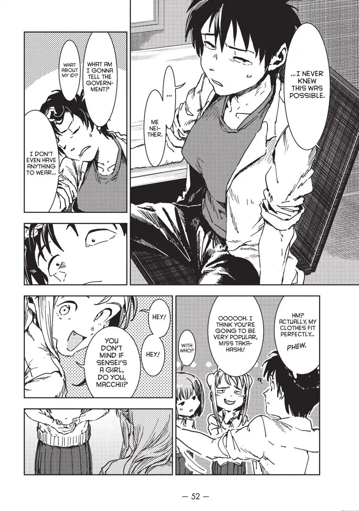 Ajin-chan wa Kataritai Chapter 40 page 5 - Chapter 40 ... Tetsuko Takahashi is a Biology Teacher