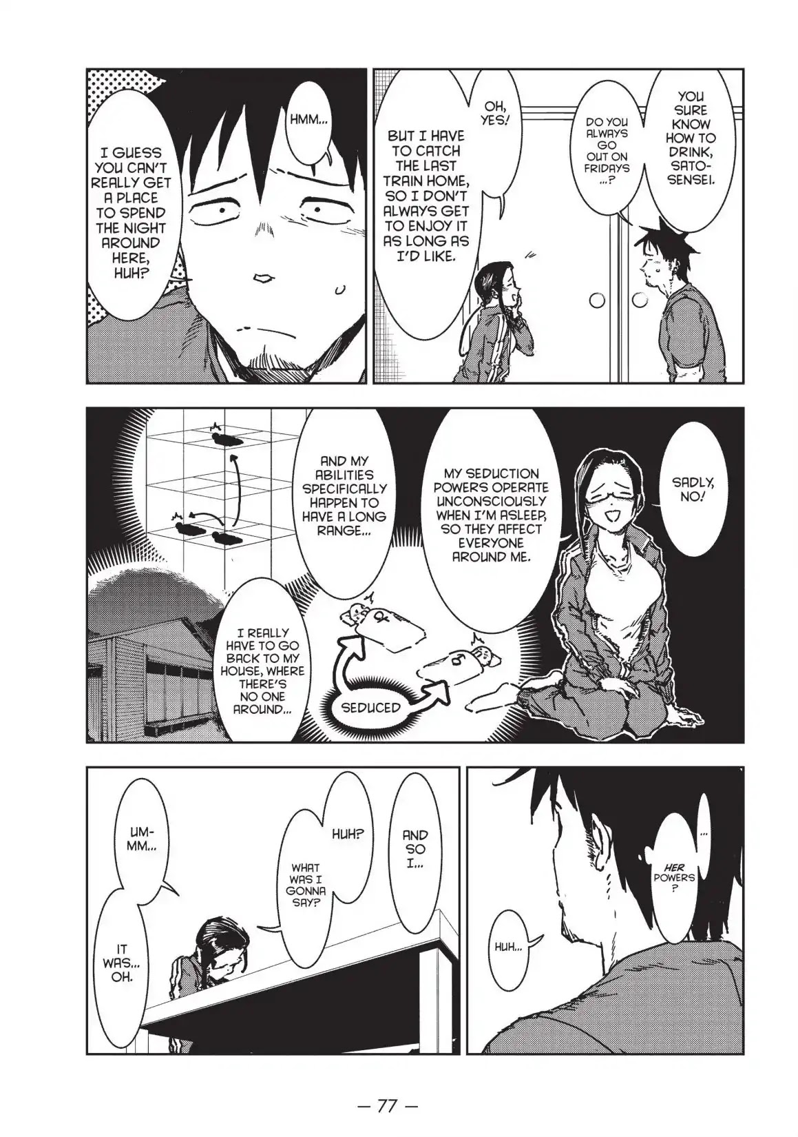 Ajin-chan wa Kataritai Chapter 41 page 12 - Chapter 41 ... Don't Let Alcohol Drink You