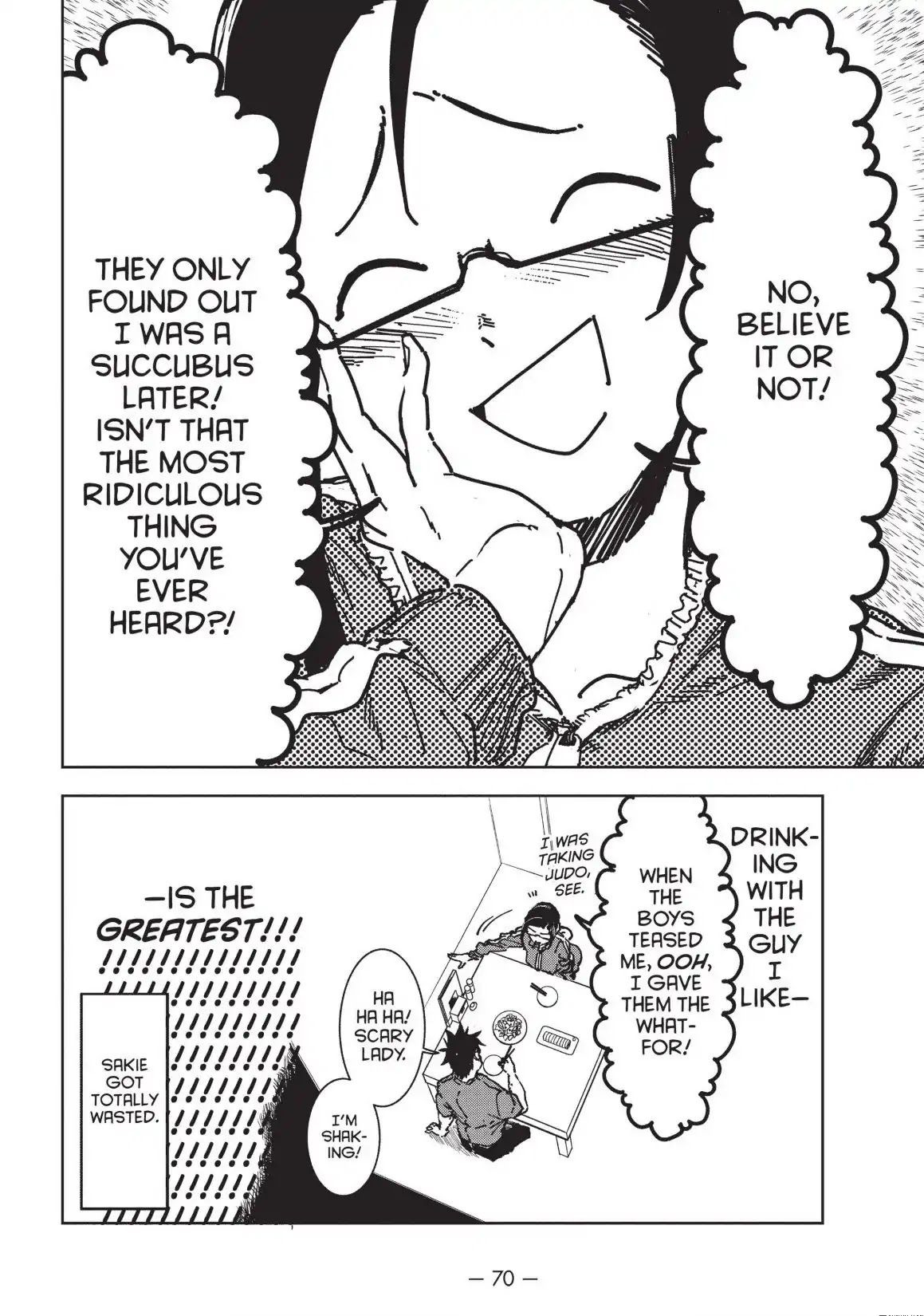 Ajin-chan wa Kataritai Chapter 41 page 5 - Chapter 41 ... Don't Let Alcohol Drink You