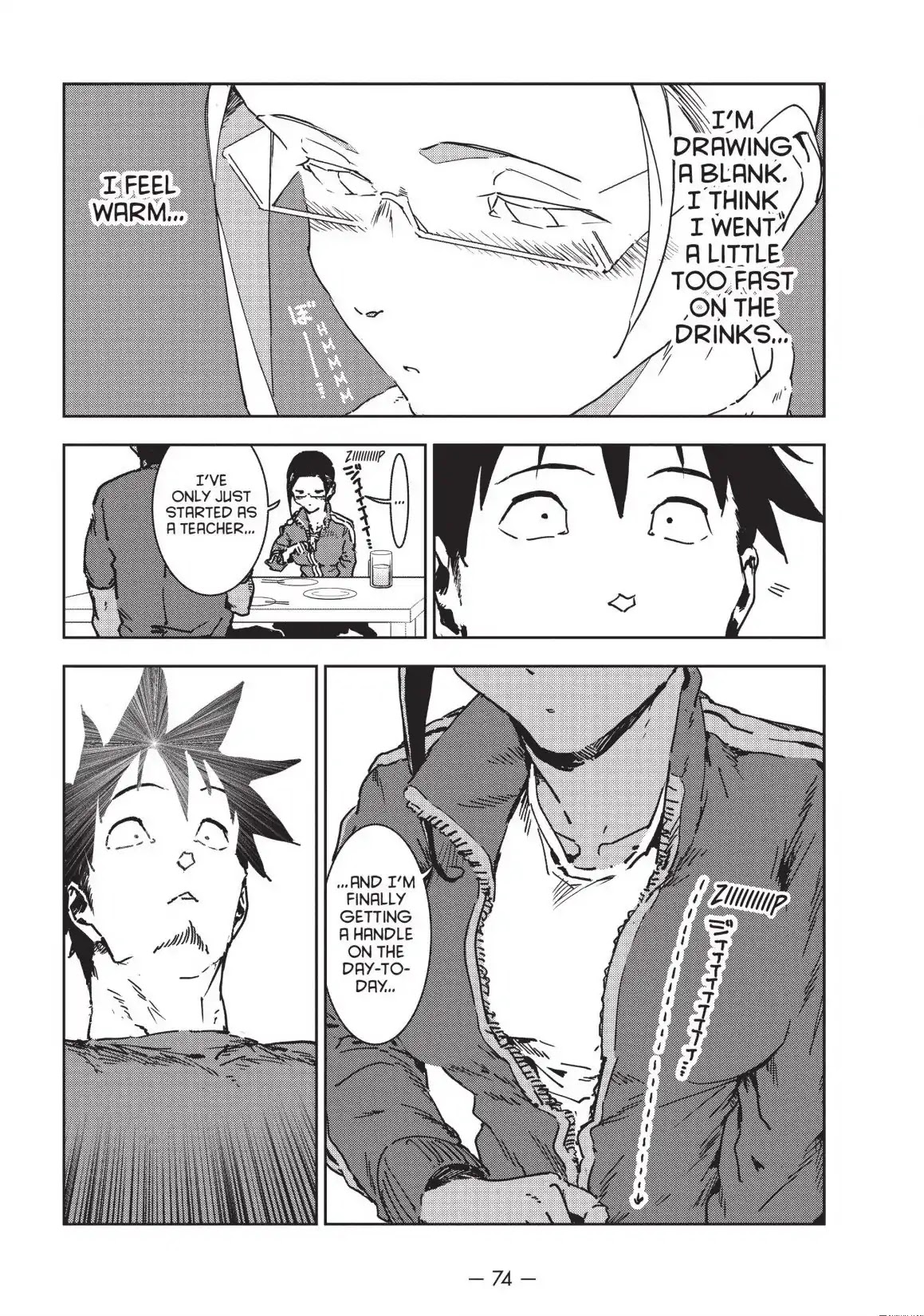 Ajin-chan wa Kataritai Chapter 41 page 9 - Chapter 41 ... Don't Let Alcohol Drink You