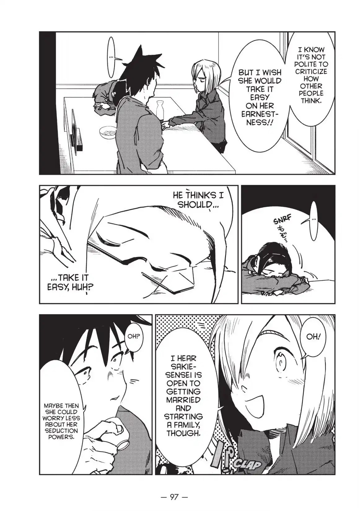 Ajin-chan wa Kataritai Chapter 42 page 16 - Chapter 42 ... Good Things Come to Those Who Sleep