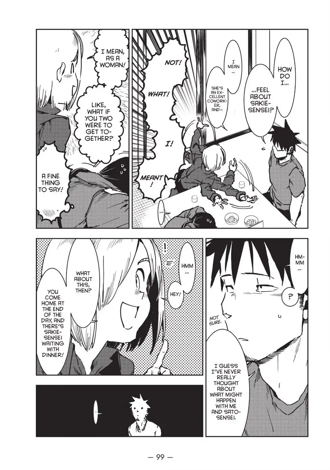 Ajin-chan wa Kataritai Chapter 42 page 18 - Chapter 42 ... Good Things Come to Those Who Sleep