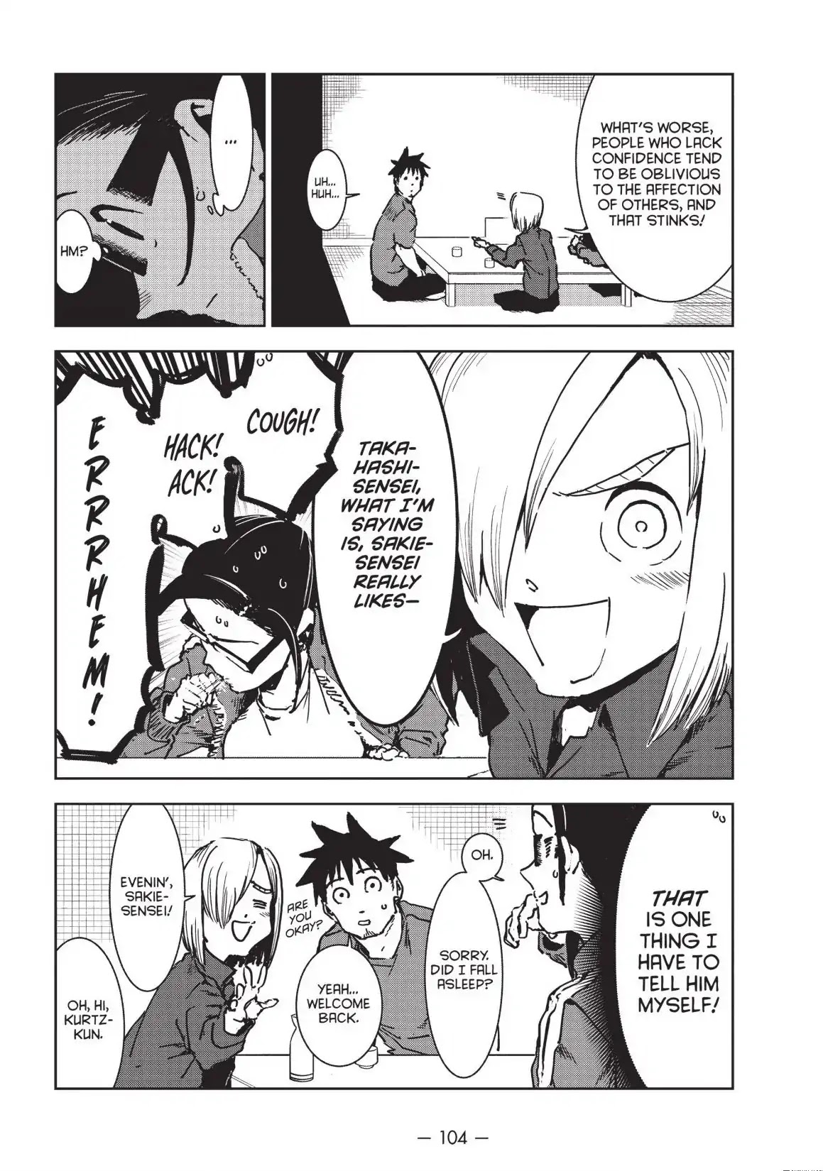 Ajin-chan wa Kataritai Chapter 42 page 23 - Chapter 42 ... Good Things Come to Those Who Sleep