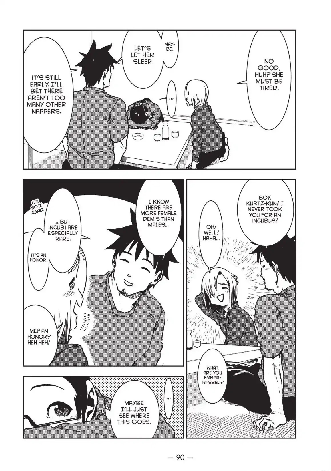 Ajin-chan wa Kataritai Chapter 42 page 9 - Chapter 42 ... Good Things Come to Those Who Sleep