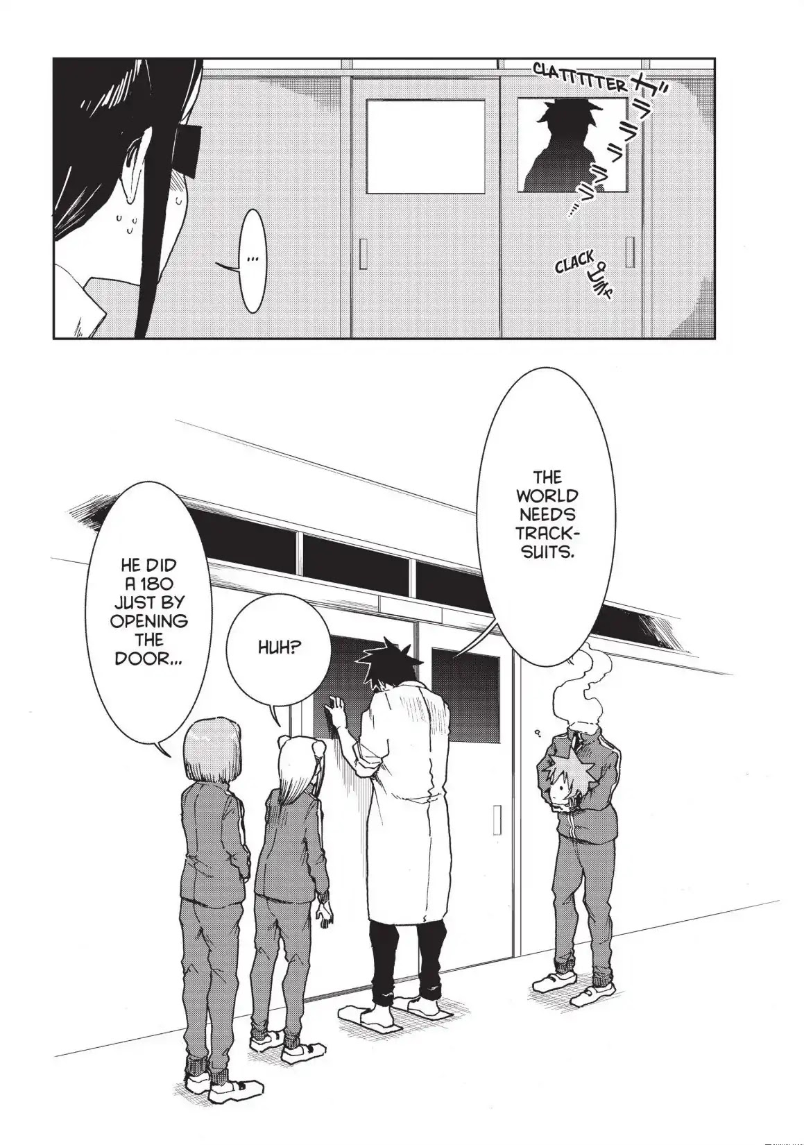 Ajin-chan wa Kataritai Chapter 43.5 page 7 - Vol.6 Bonus Chapter ... Tracksuits are Necessary