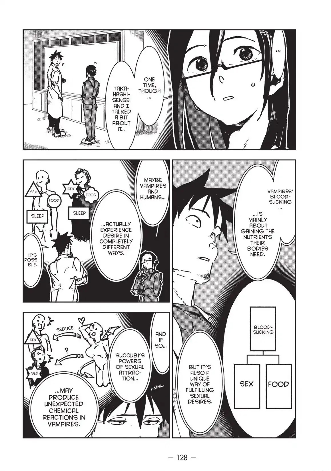 Ajin-chan wa Kataritai Chapter 43 page 15 - Chapter 43 ... The Succubus in the Night-Duty Room