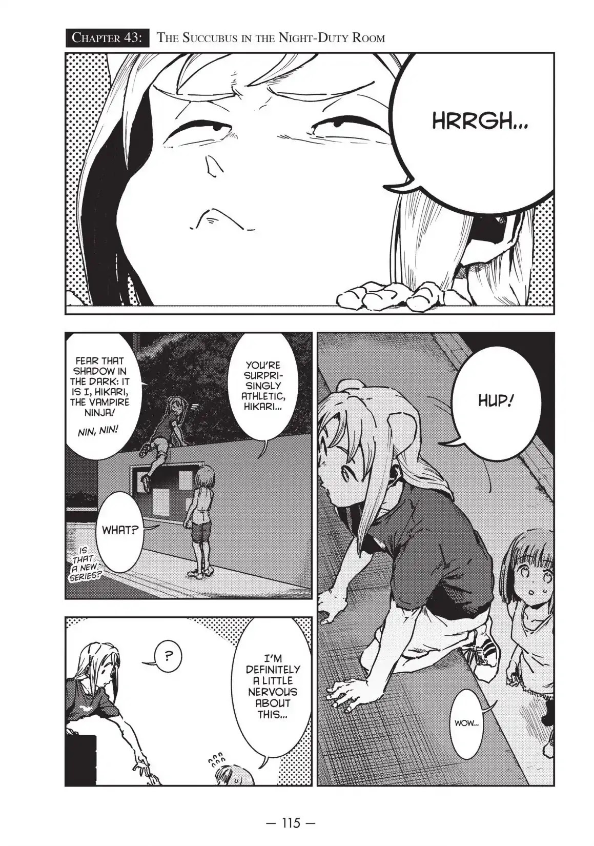 Ajin-chan wa Kataritai Chapter 43 page 2 - Chapter 43 ... The Succubus in the Night-Duty Room