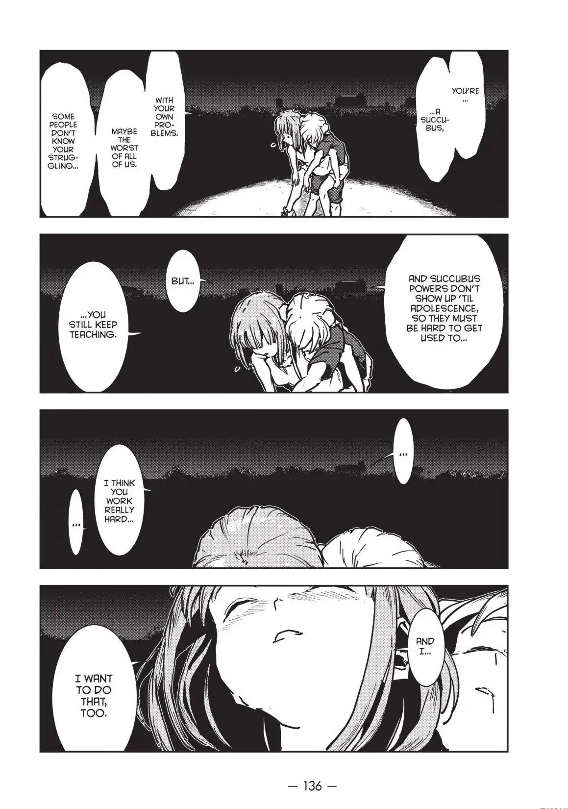 Ajin-chan wa Kataritai Chapter 43 page 23 - Chapter 43 ... The Succubus in the Night-Duty Room