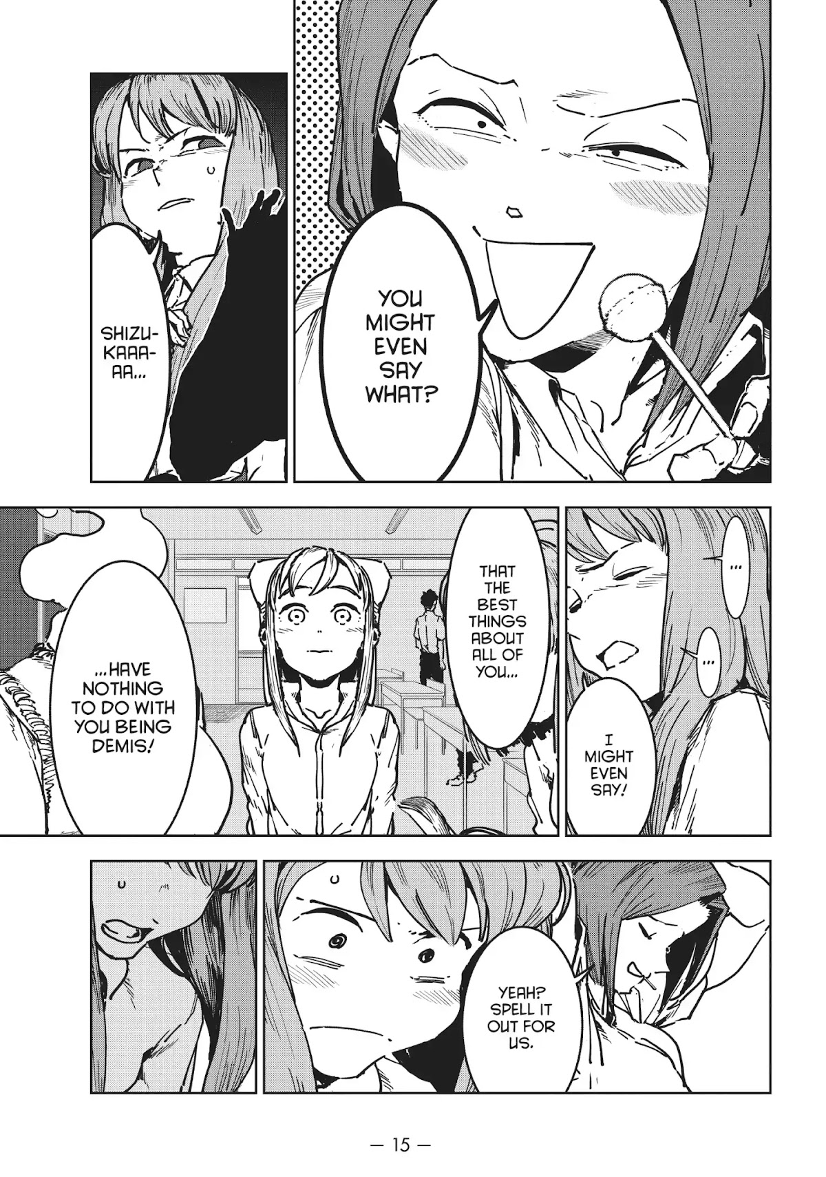 Ajin-chan wa Kataritai Chapter 44 page 15 - Chapter 44 ... We're All Friends
