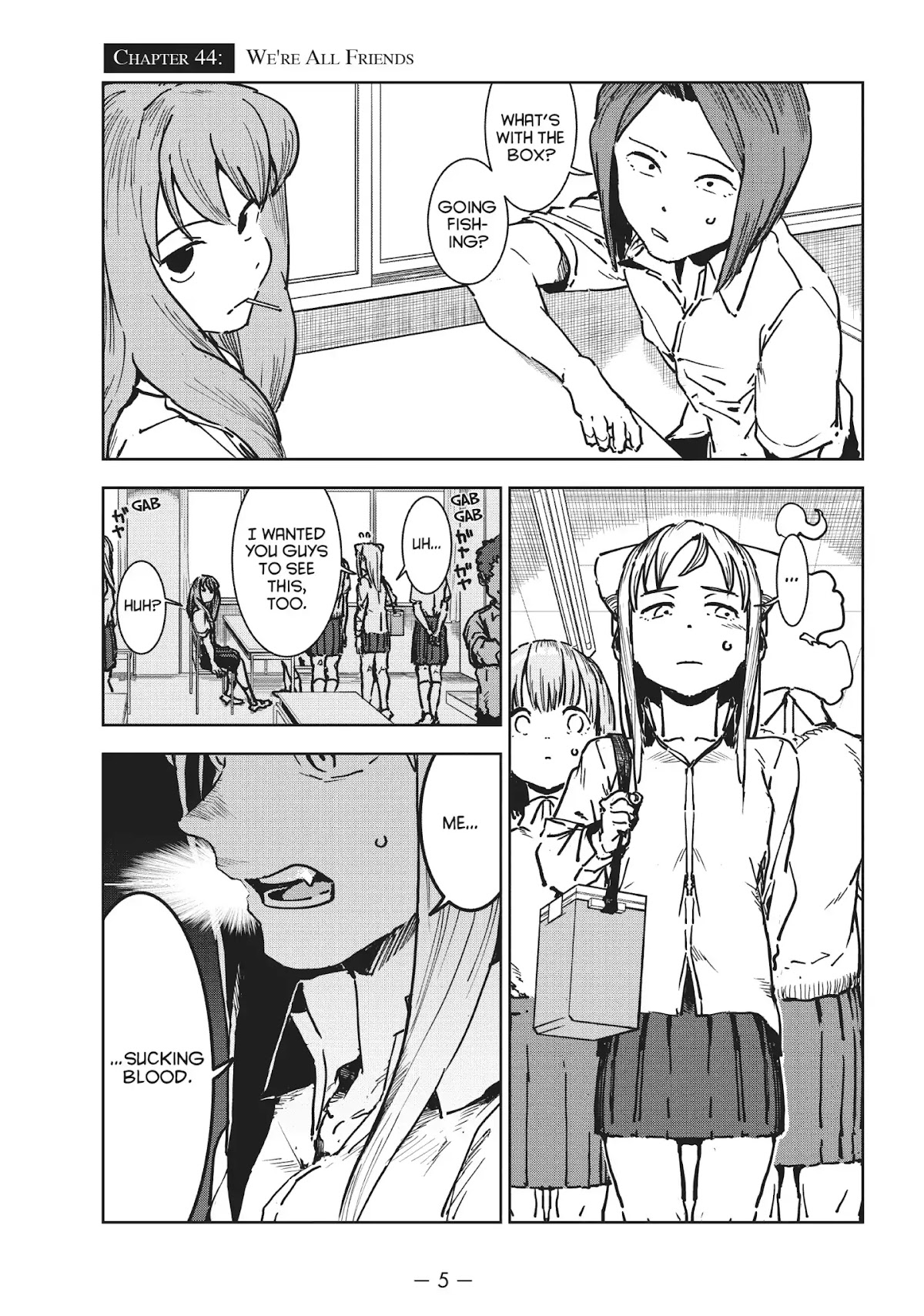 Ajin-chan wa Kataritai Chapter 44 page 5 - Chapter 44 ... We're All Friends