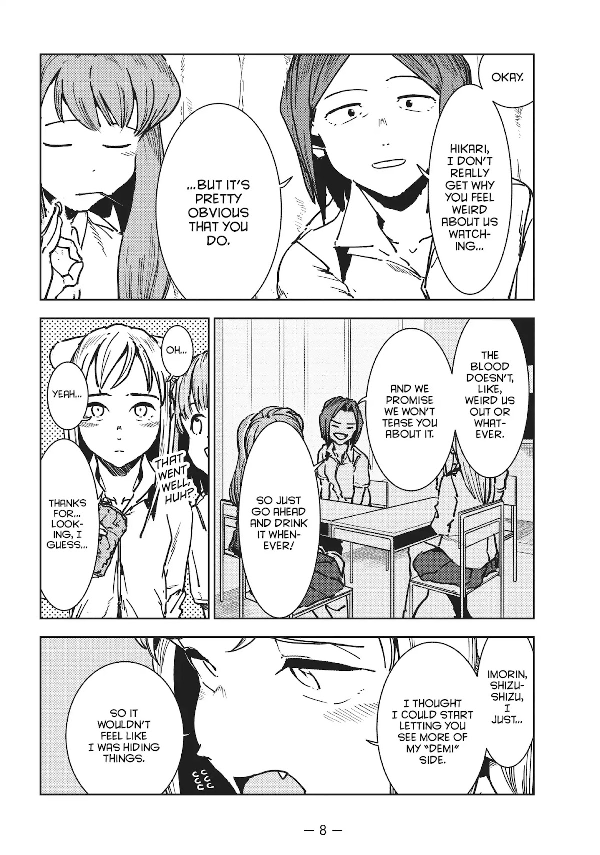 Ajin-chan wa Kataritai Chapter 44 page 8 - Chapter 44 ... We're All Friends