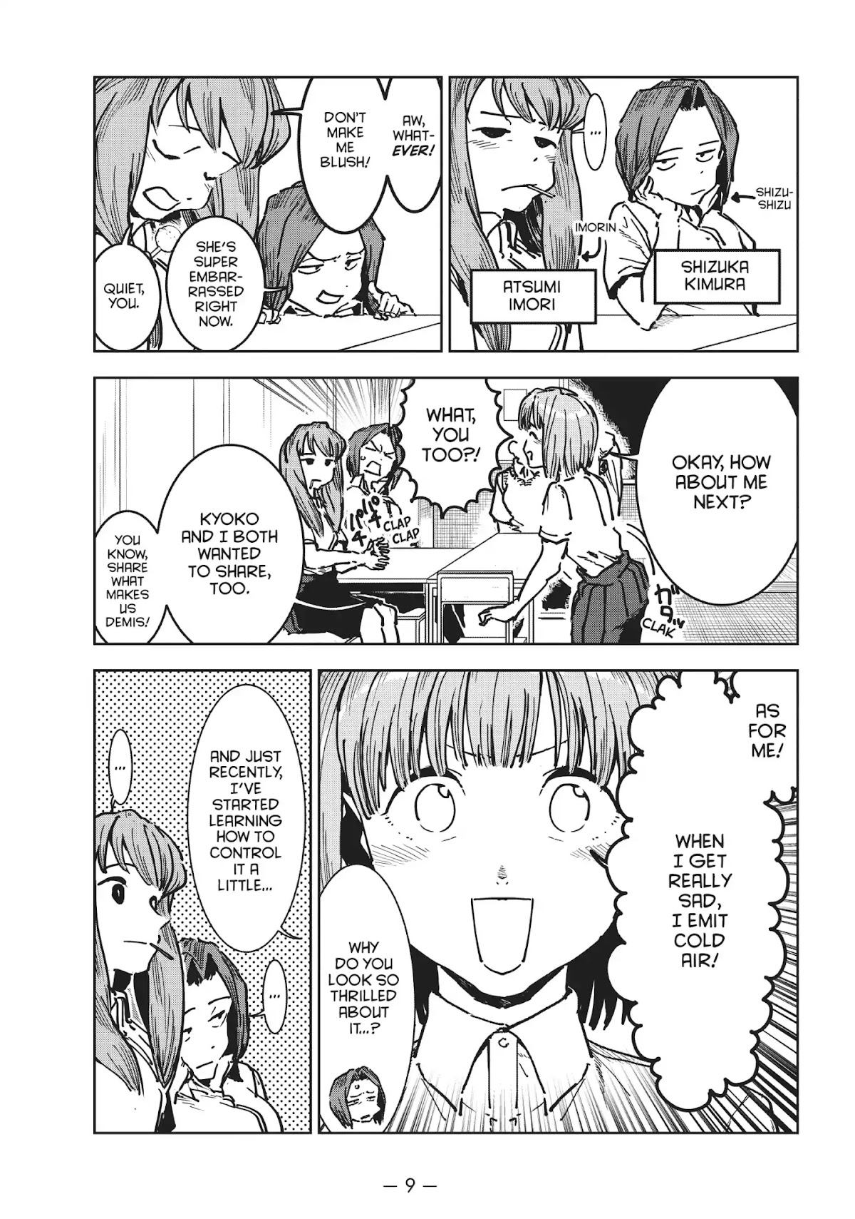 Ajin-chan wa Kataritai Chapter 44 page 9 - Chapter 44 ... We're All Friends