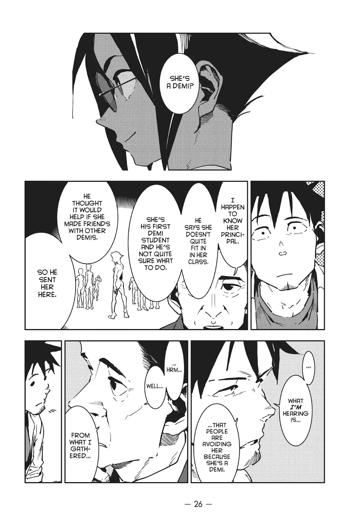 Ajin-chan wa Kataritai Chapter 45 page 2 - Chapter 45 ... Blue Is the Color of the Sky (Part 1)