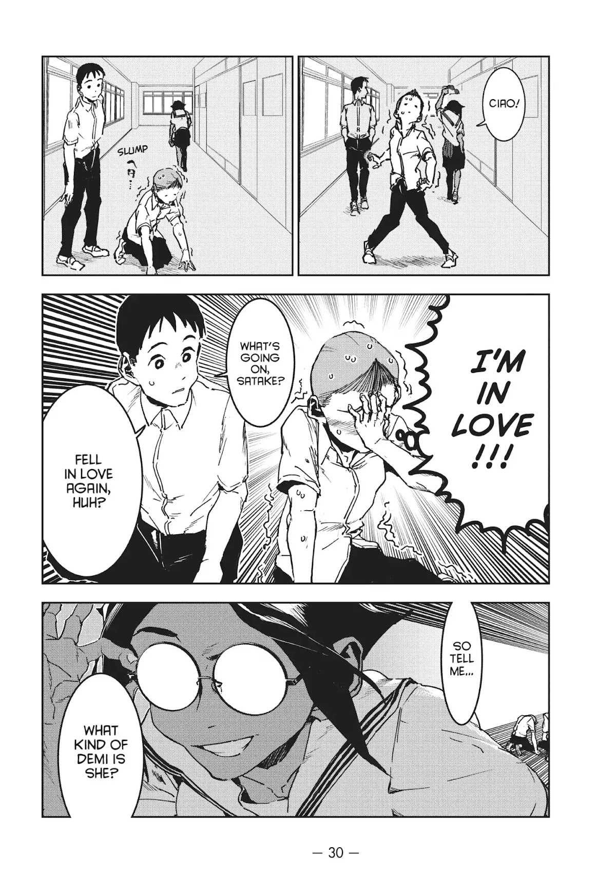 Ajin-chan wa Kataritai Chapter 45 page 6 - Chapter 45 ... Blue Is the Color of the Sky (Part 1)