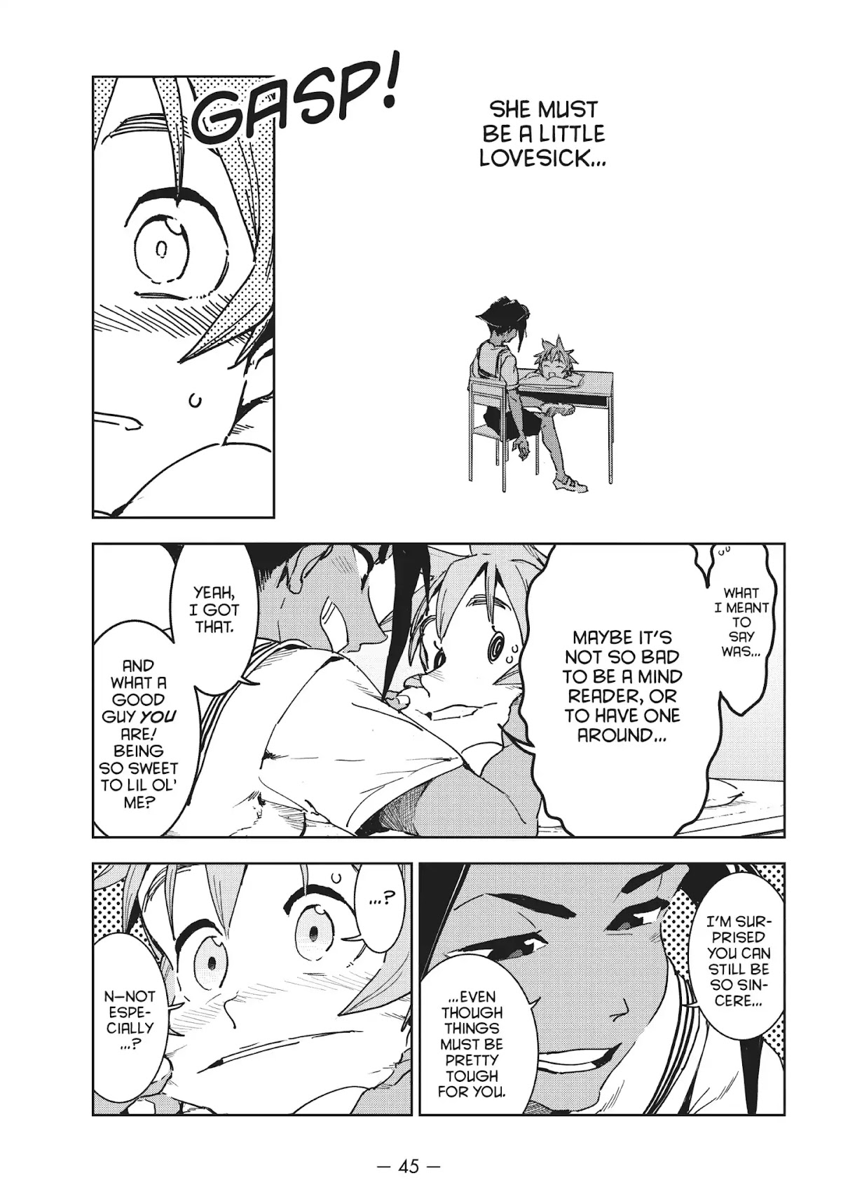 Ajin-chan wa Kataritai Chapter 46 page 11 - Chapter 46 ... Blue Is the Color of the Sky (Part 2)