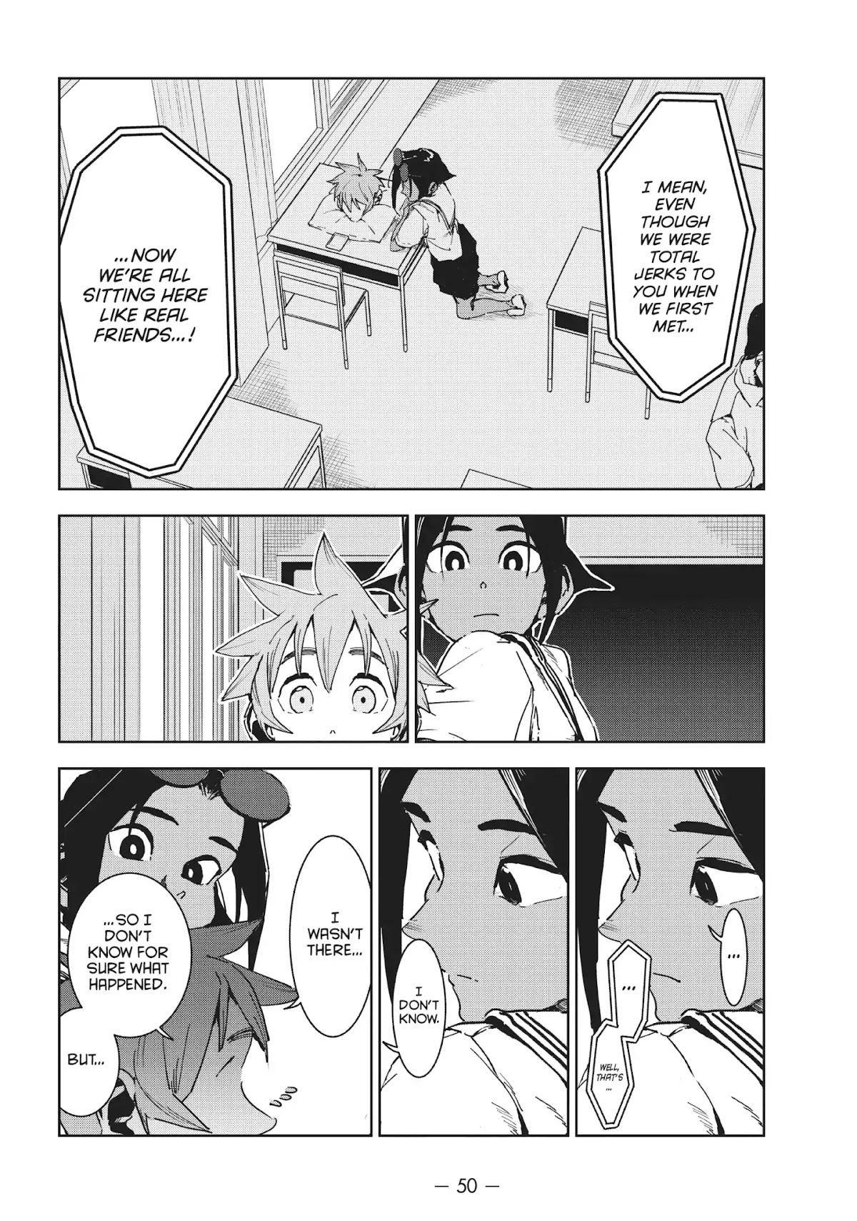 Ajin-chan wa Kataritai Chapter 46 page 16 - Chapter 46 ... Blue Is the Color of the Sky (Part 2)