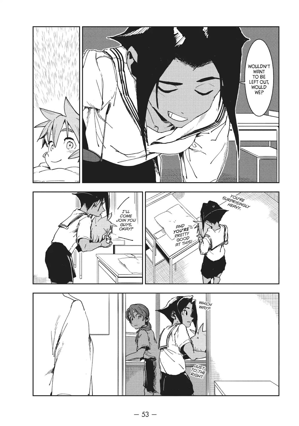 Ajin-chan wa Kataritai Chapter 46 page 19 - Chapter 46 ... Blue Is the Color of the Sky (Part 2)