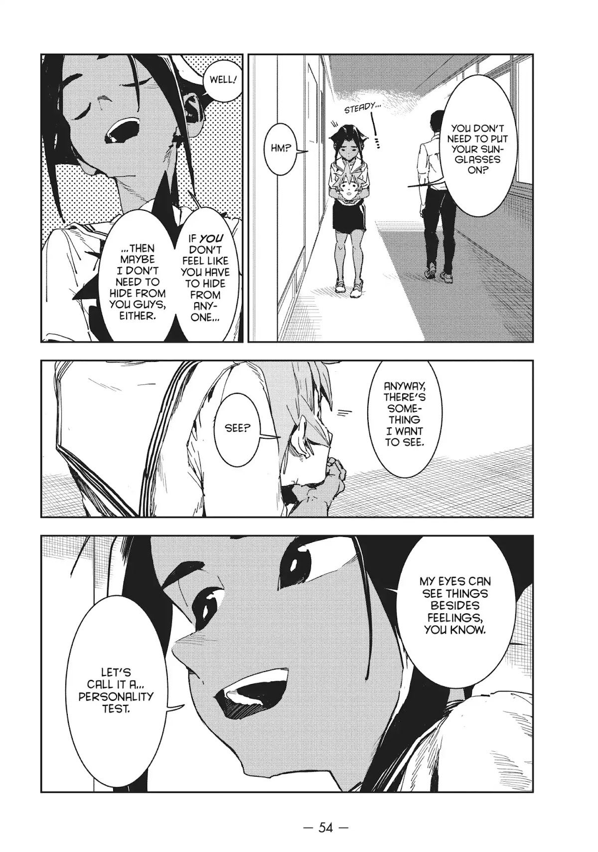 Ajin-chan wa Kataritai Chapter 46 page 20 - Chapter 46 ... Blue Is the Color of the Sky (Part 2)