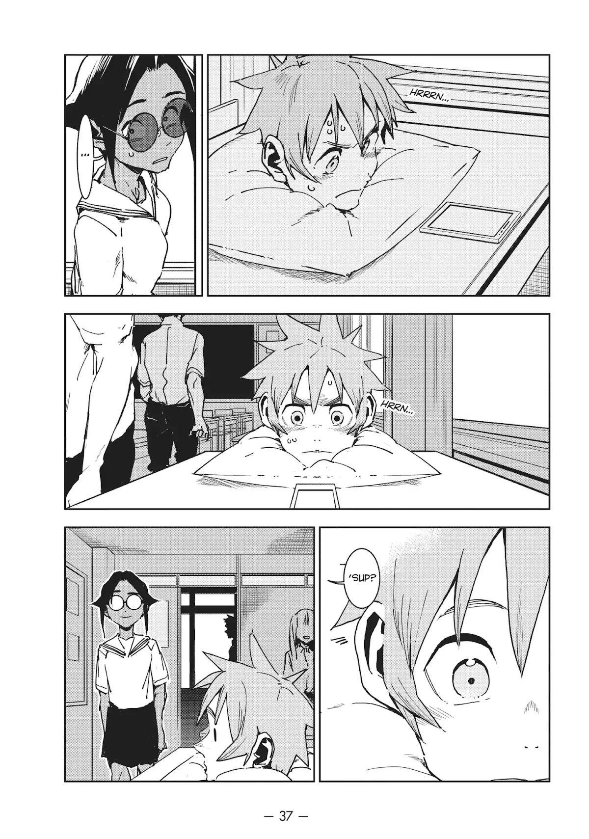 Ajin-chan wa Kataritai Chapter 46 page 3 - Chapter 46 ... Blue Is the Color of the Sky (Part 2)
