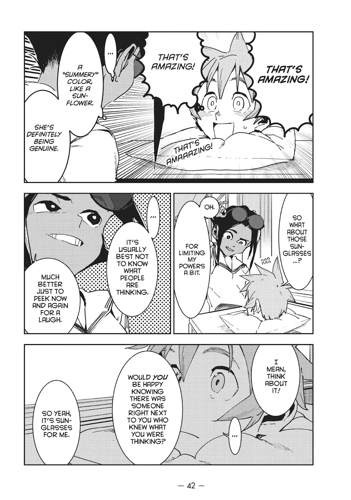 Ajin-chan wa Kataritai Chapter 46 page 8 - Chapter 46 ... Blue Is the Color of the Sky (Part 2)