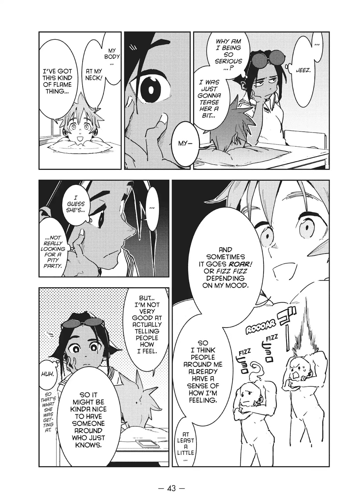 Ajin-chan wa Kataritai Chapter 46 page 9 - Chapter 46 ... Blue Is the Color of the Sky (Part 2)