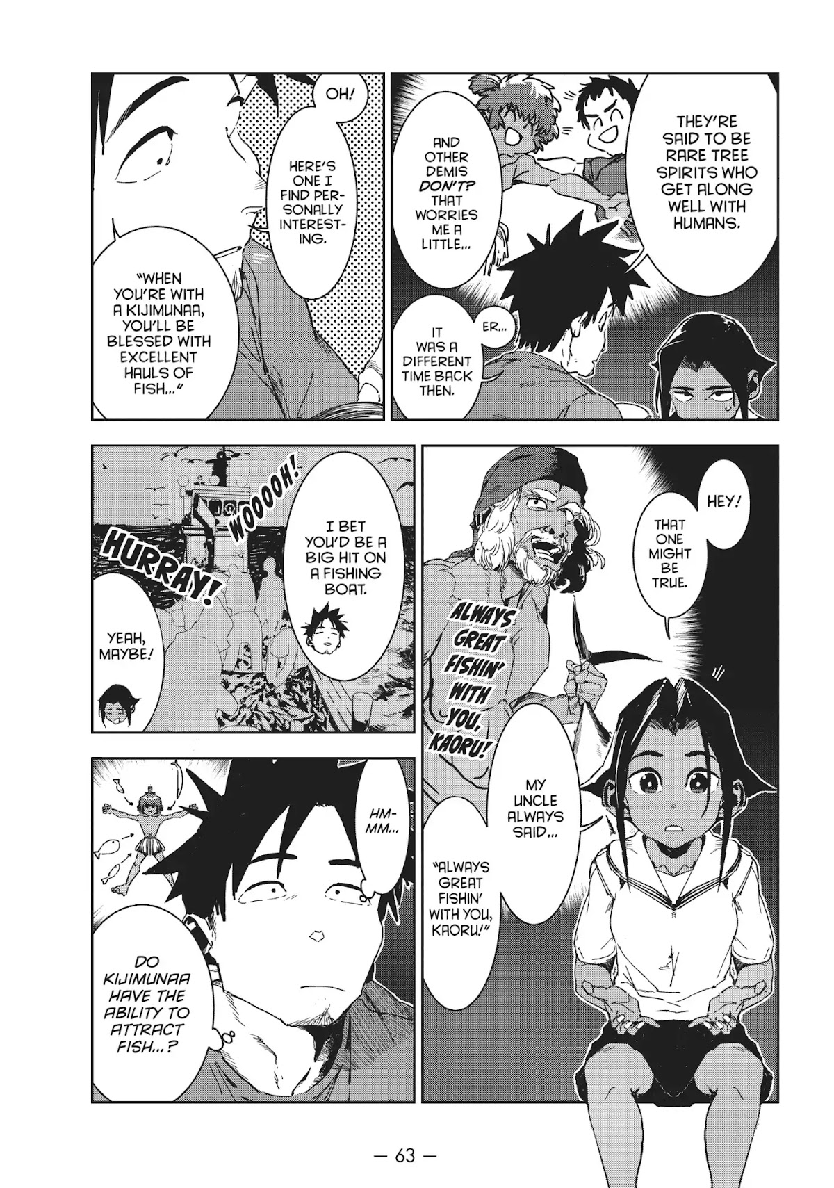 Ajin-chan wa Kataritai Chapter 47 page 3 - Chapter 47 ... What the Kijimunaa Saw (Part 1)