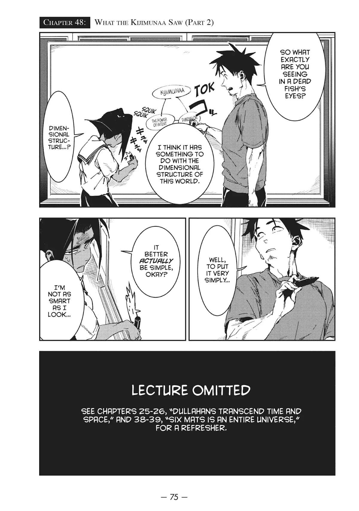 Ajin-chan wa Kataritai Chapter 48 page 1 - Chapter 48 ... What the Kijimunaa Saw (Part 2)