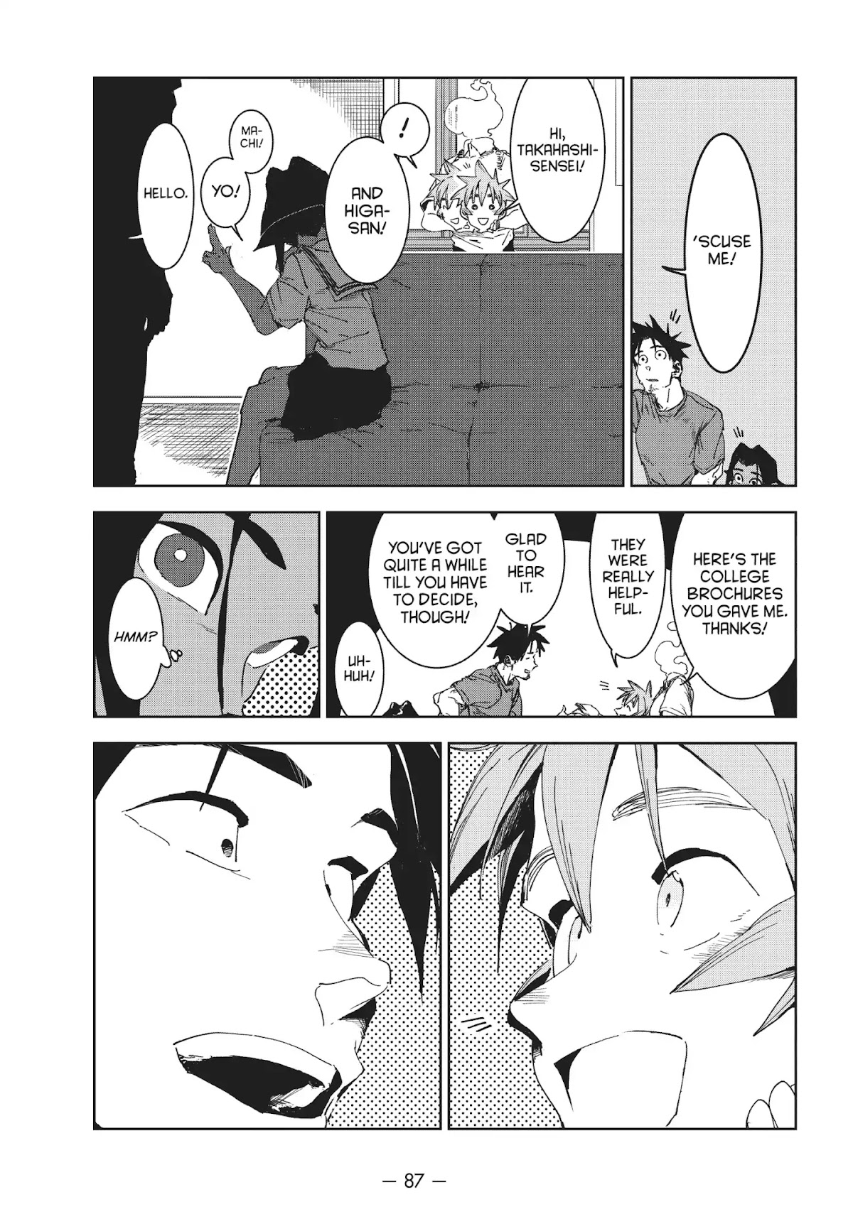 Ajin-chan wa Kataritai Chapter 48 page 13 - Chapter 48 ... What the Kijimunaa Saw (Part 2)