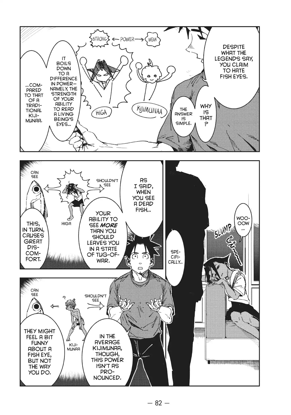 Ajin-chan wa Kataritai Chapter 48 page 8 - Chapter 48 ... What the Kijimunaa Saw (Part 2)