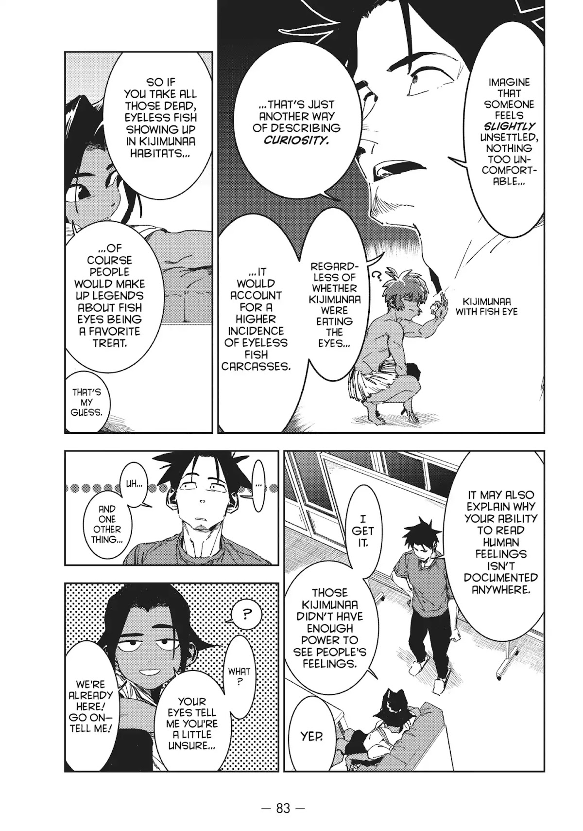 Ajin-chan wa Kataritai Chapter 48 page 9 - Chapter 48 ... What the Kijimunaa Saw (Part 2)
