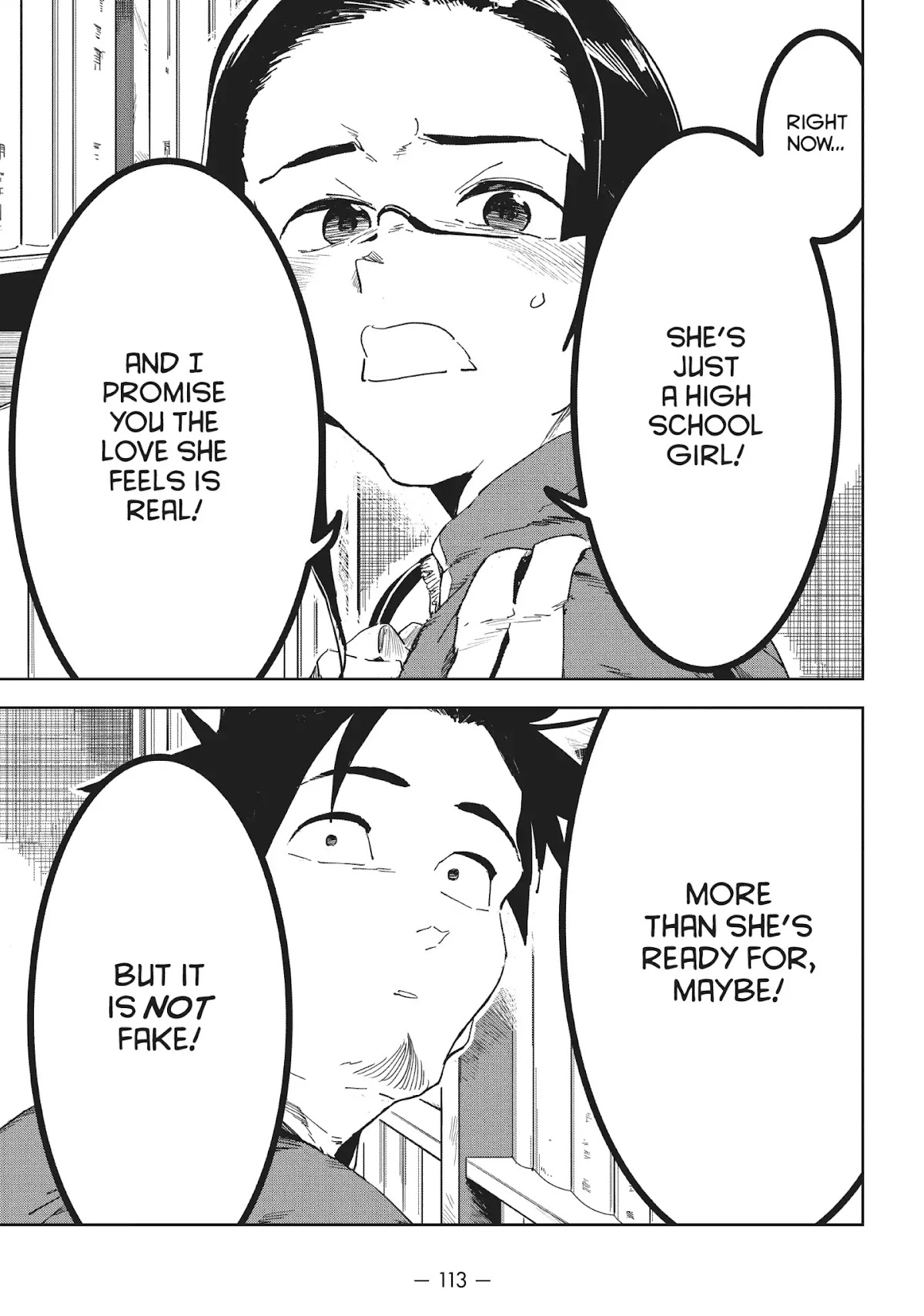 Ajin-chan wa Kataritai Chapter 49 page 13 - Chapter 49 ... Men and Women: So Close, Yet So Far