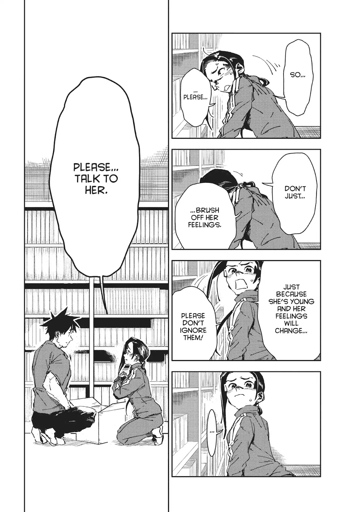 Ajin-chan wa Kataritai Chapter 49 page 14 - Chapter 49 ... Men and Women: So Close, Yet So Far