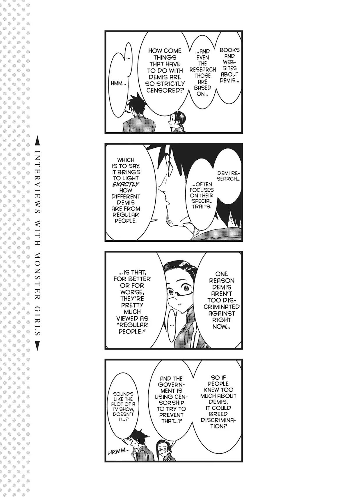 Ajin-chan wa Kataritai Chapter 49 page 17 - Chapter 49 ... Men and Women: So Close, Yet So Far