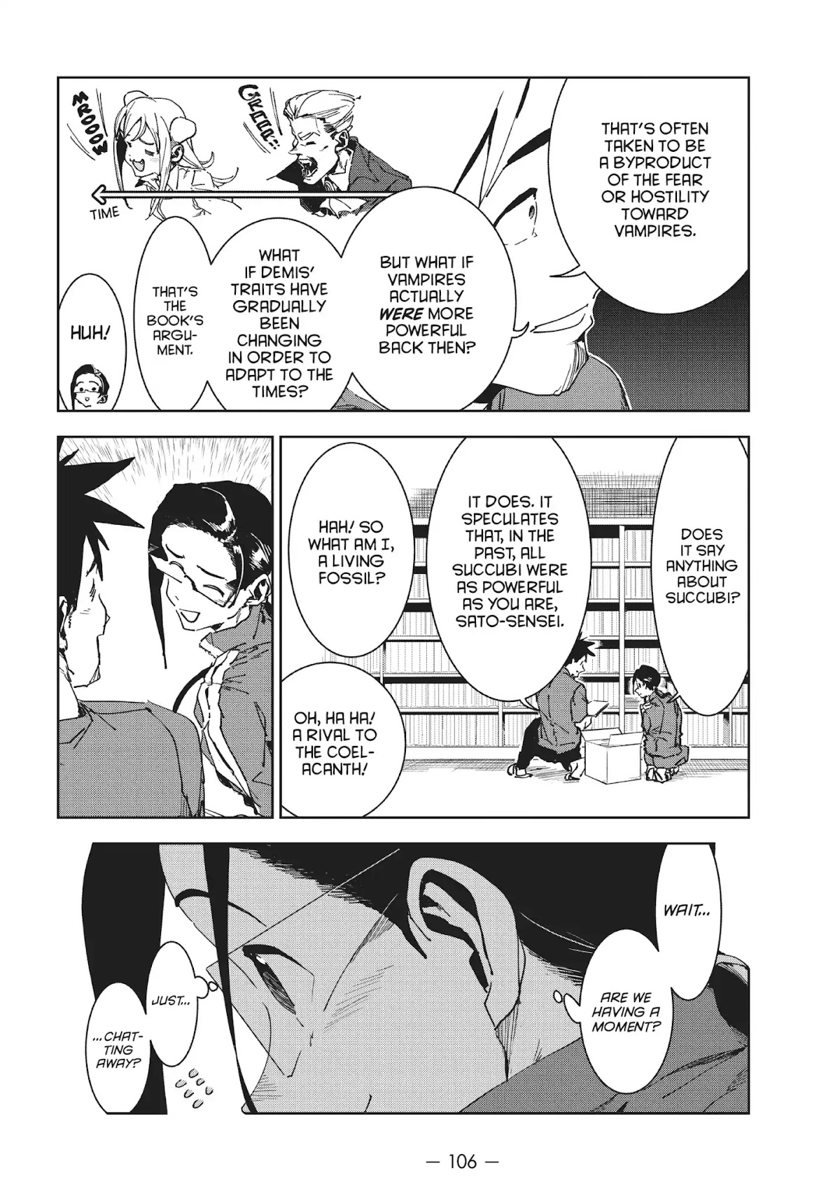 Ajin-chan wa Kataritai Chapter 49 page 6 - Chapter 49 ... Men and Women: So Close, Yet So Far