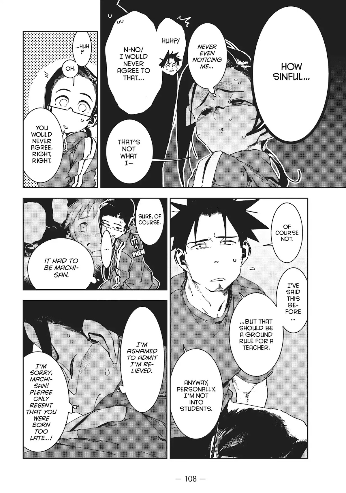 Ajin-chan wa Kataritai Chapter 49 page 8 - Chapter 49 ... Men and Women: So Close, Yet So Far