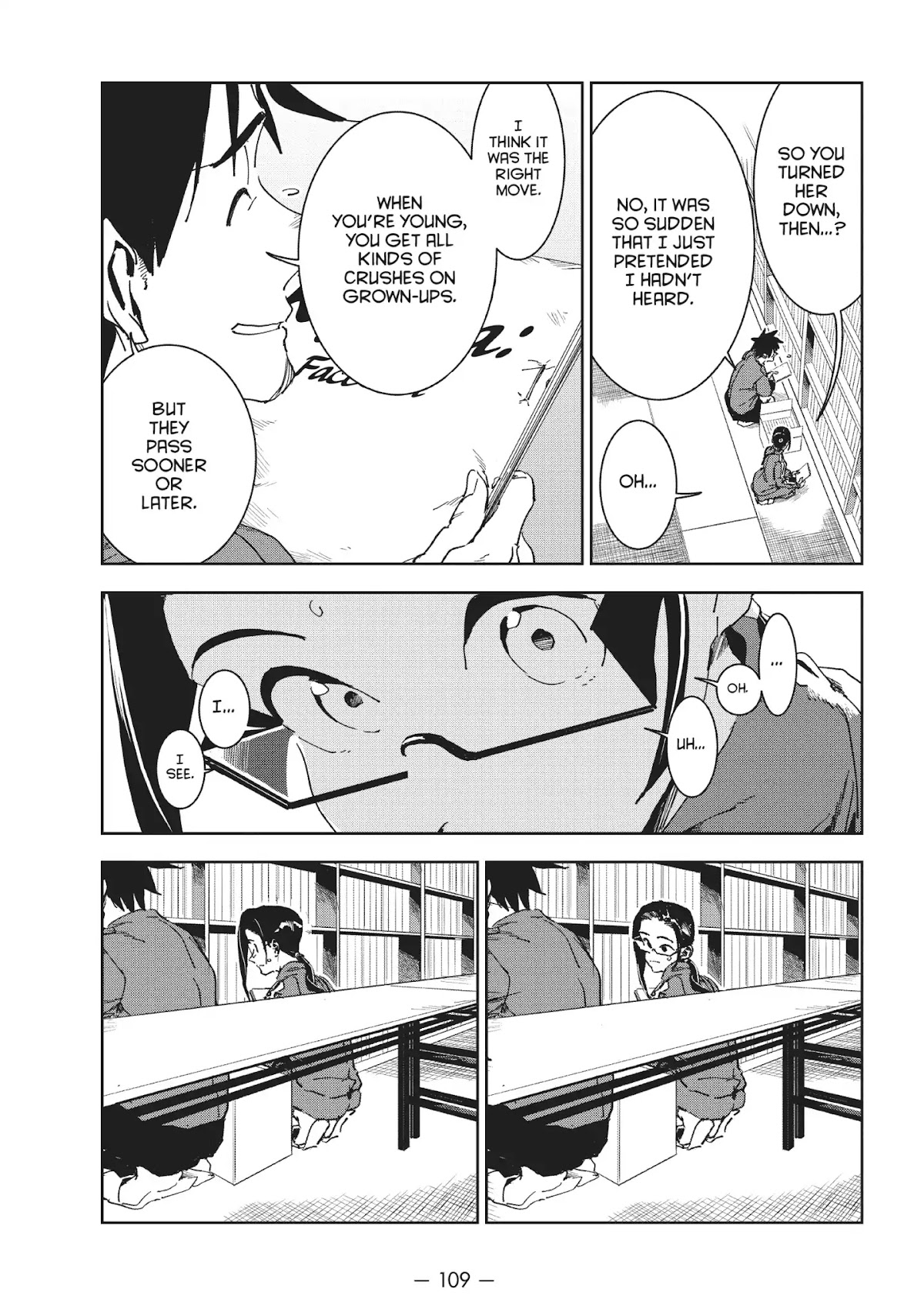Ajin-chan wa Kataritai Chapter 49 page 9 - Chapter 49 ... Men and Women: So Close, Yet So Far