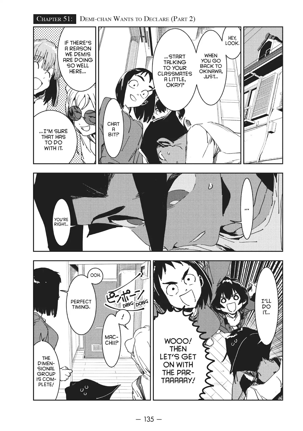Ajin-chan wa Kataritai Chapter 51 page 1 - Chapter 51 ... Demi-chan Wants to Declare (Part 2)