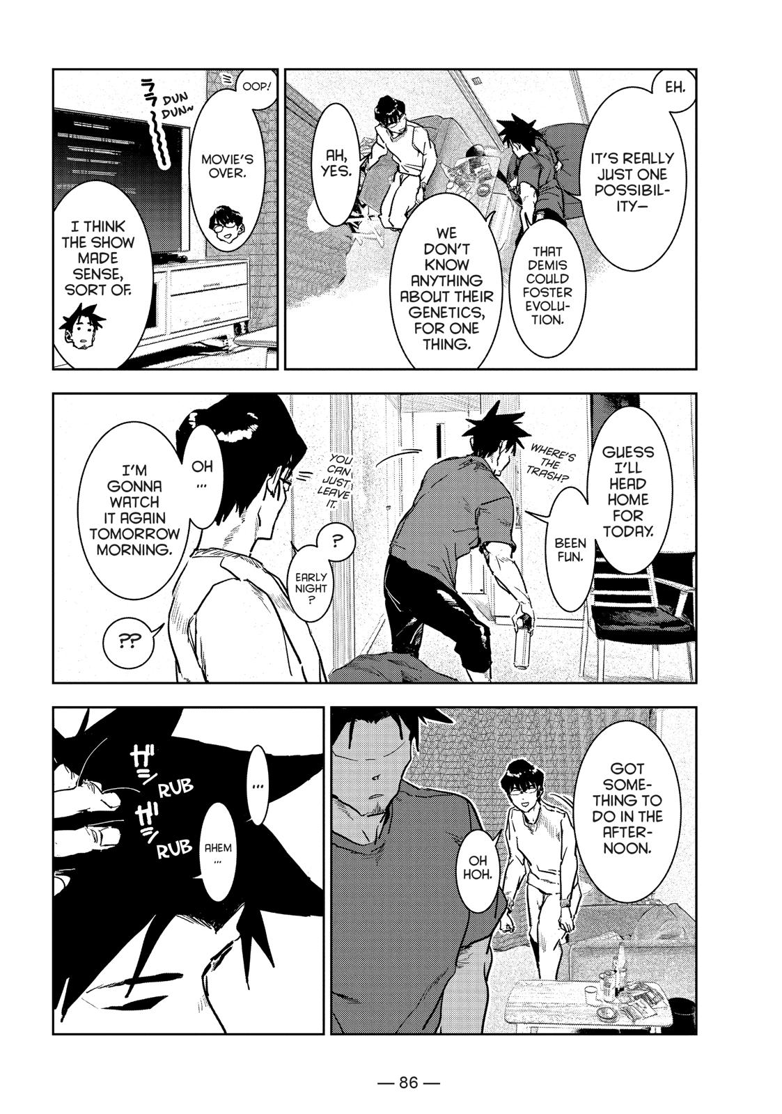 Ajin-chan wa Kataritai Chapter 55 page 14 - Chapter 55