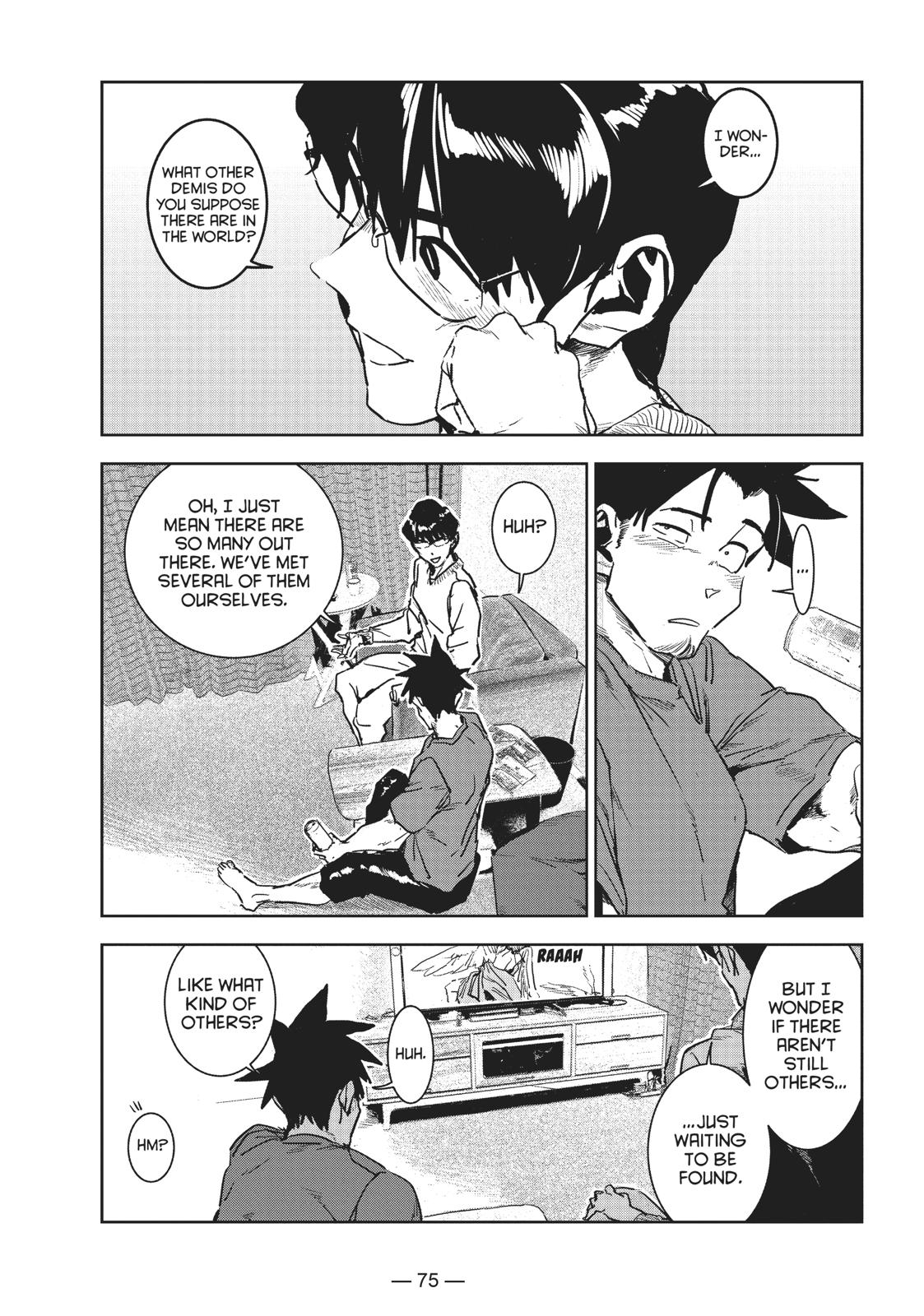 Ajin-chan wa Kataritai Chapter 55 page 3 - Chapter 55
