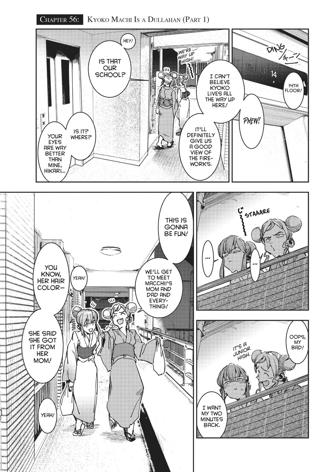 Ajin-chan wa Kataritai Chapter 56 page 1 - Chapter 56