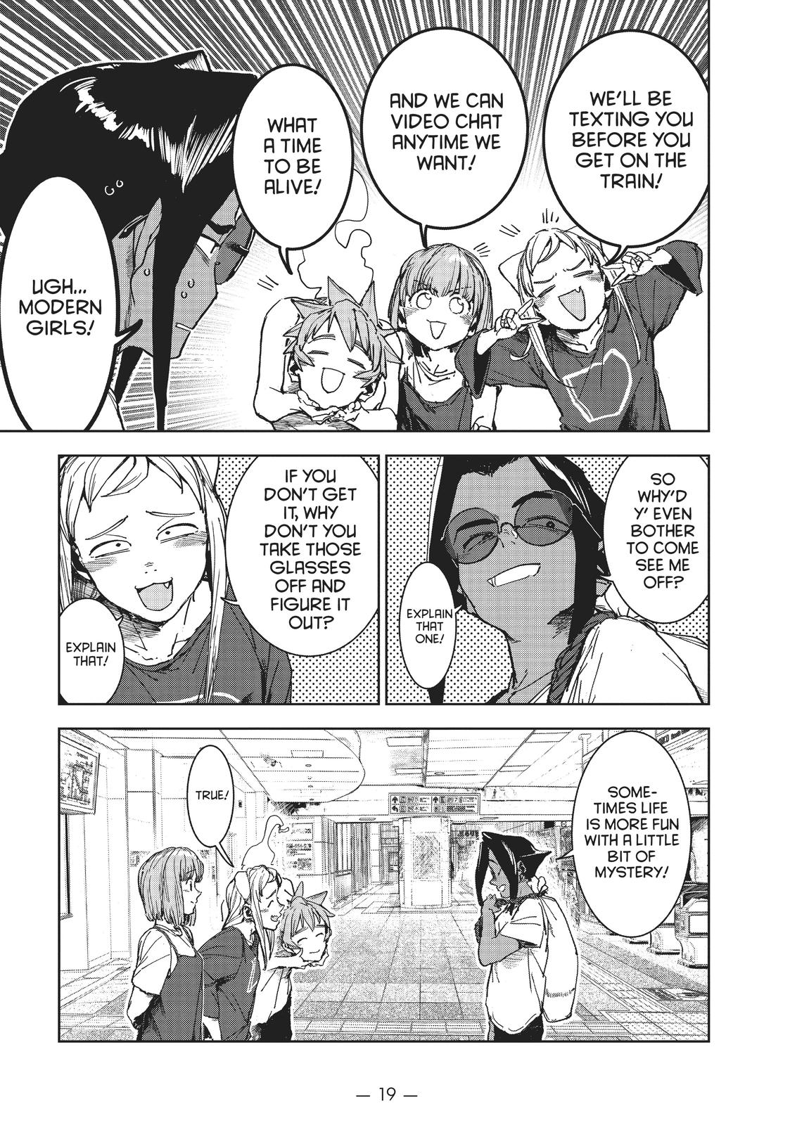 Ajin-chan wa Kataritai Chapter 59 page 19 - Chapter 59
