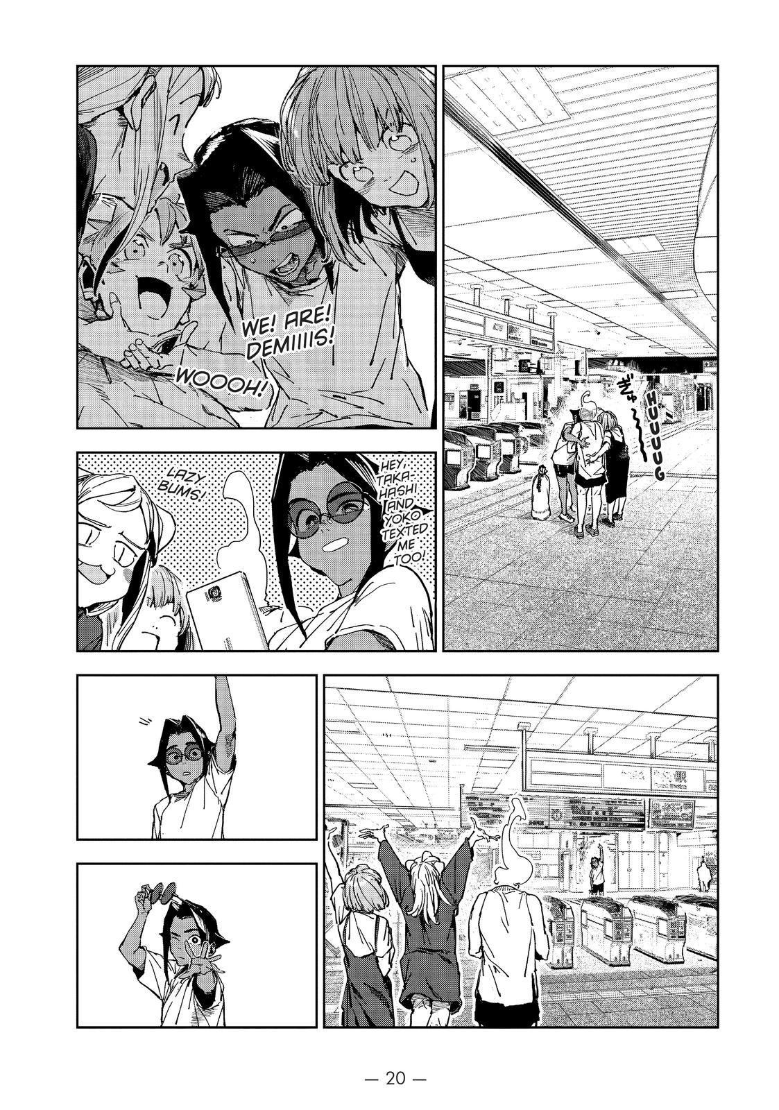 Ajin-chan wa Kataritai Chapter 59 page 20 - Chapter 59