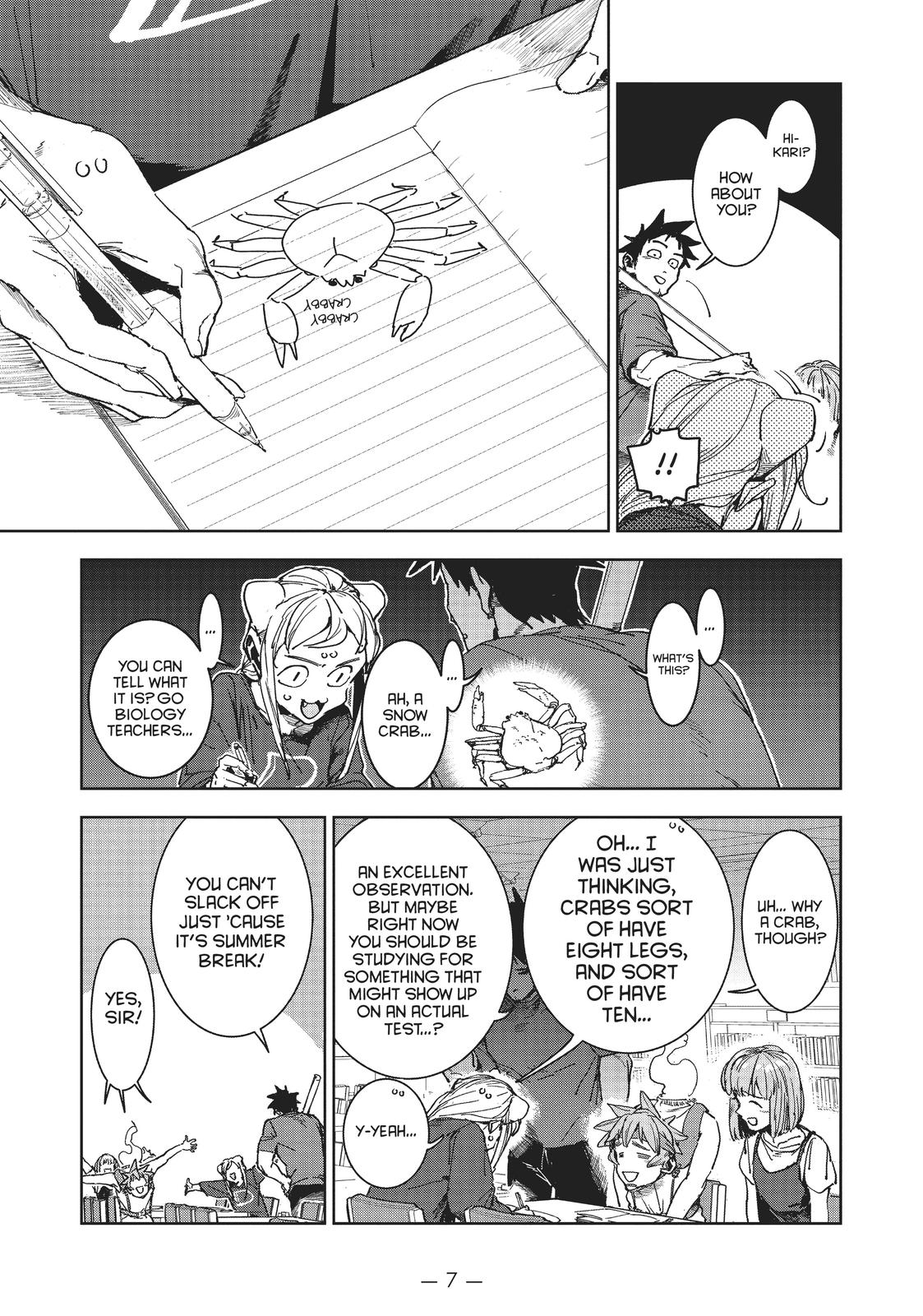 Ajin-chan wa Kataritai Chapter 59 page 7 - Chapter 59
