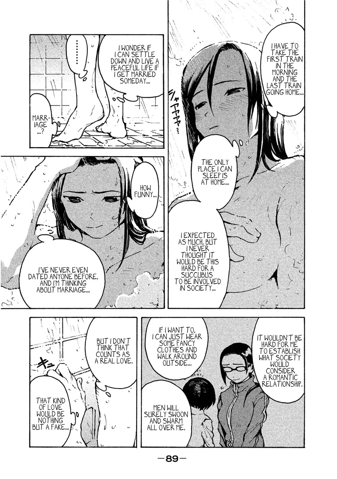 Ajin-chan wa Kataritai Chapter 6 page 10 - Chapter 6: Succubus-san likes to Dream