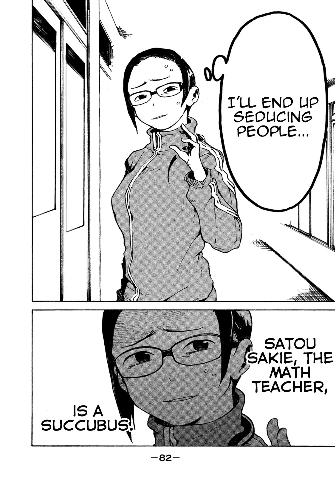 Ajin-chan wa Kataritai Chapter 6 page 3 - Chapter 6: Succubus-san likes to Dream