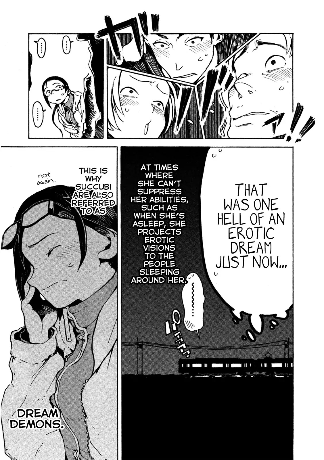 Ajin-chan wa Kataritai Chapter 6 page 8 - Chapter 6: Succubus-san likes to Dream