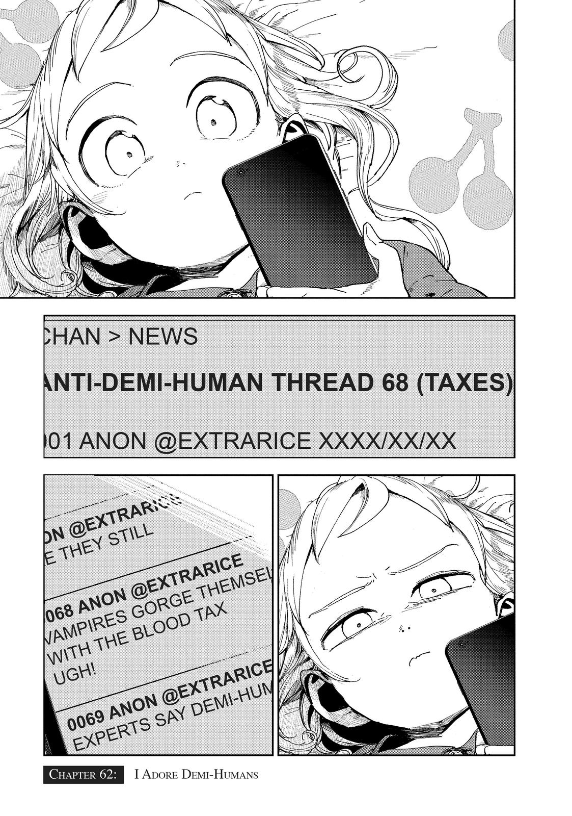Ajin-chan wa Kataritai Chapter 62 page 1 - Chapter 62