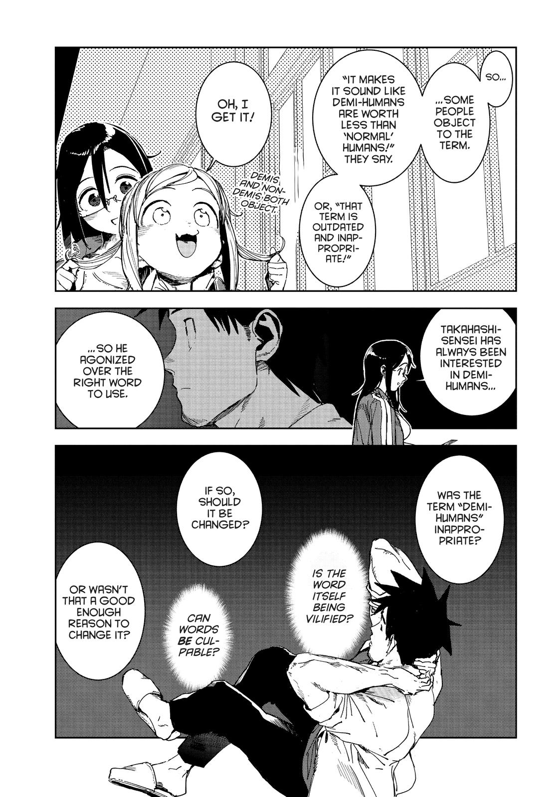 Ajin-chan wa Kataritai Chapter 62 page 10 - Chapter 62
