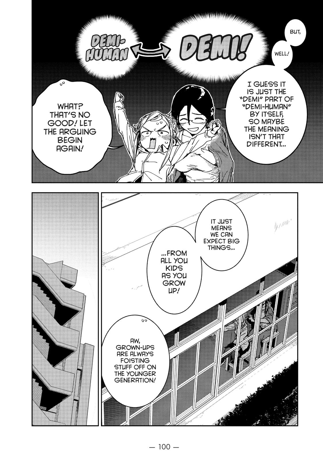 Ajin-chan wa Kataritai Chapter 62 page 14 - Chapter 62