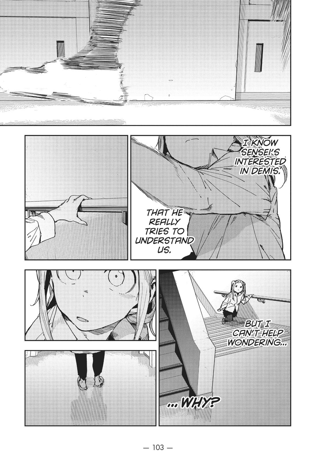Ajin-chan wa Kataritai Chapter 62 page 17 - Chapter 62